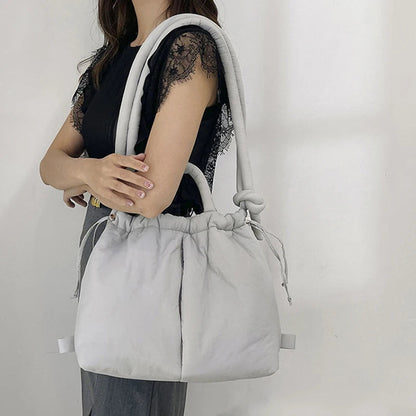 Riva Puffer Handbag – Trendy Shoulder Strap Carry Bag