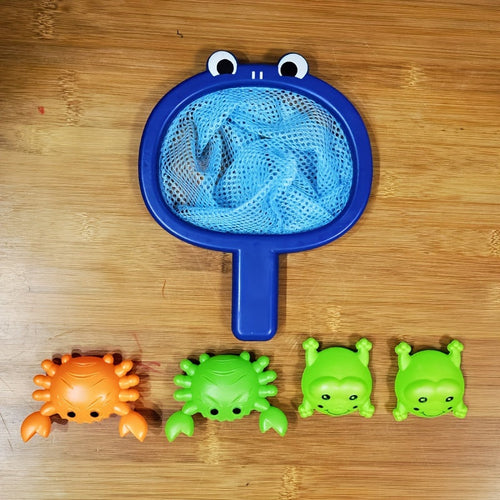 Fishing Game for Kids in the Bathtub