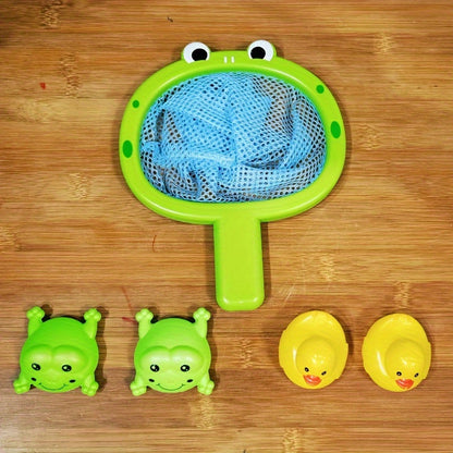 Fishing Game for Kids in the Bathtub