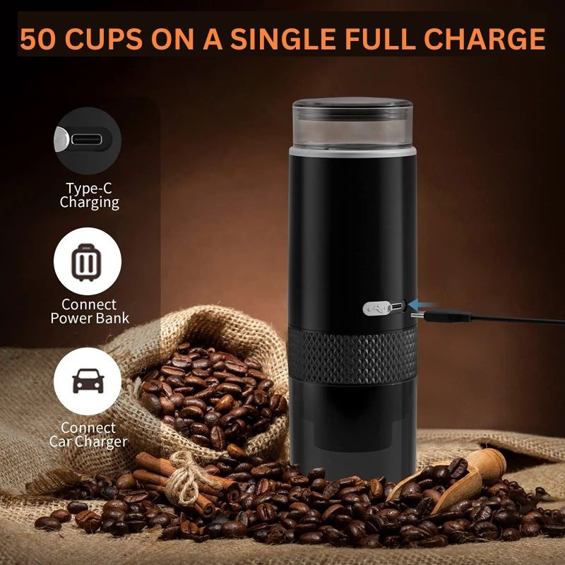 Portable Coffee Maker – 2-in-1 Brewing System