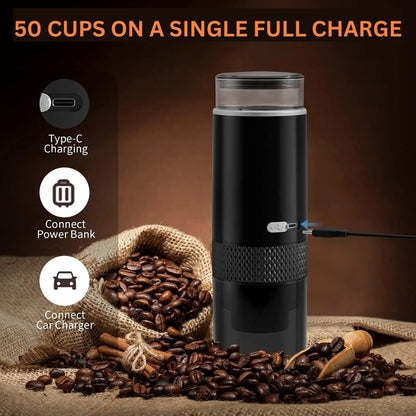 Portable Coffee Maker – 2-in-1 Brewing System