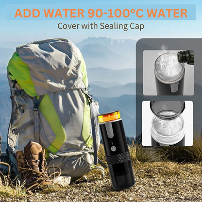Portable Coffee Maker – 2-in-1 Brewing System