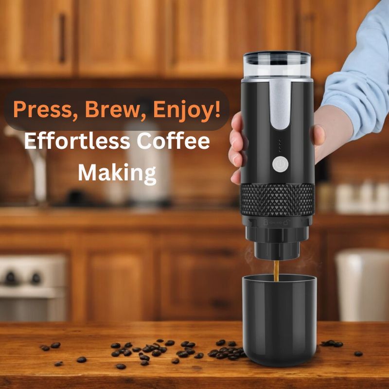 Portable Coffee Maker – 2-in-1 Brewing System