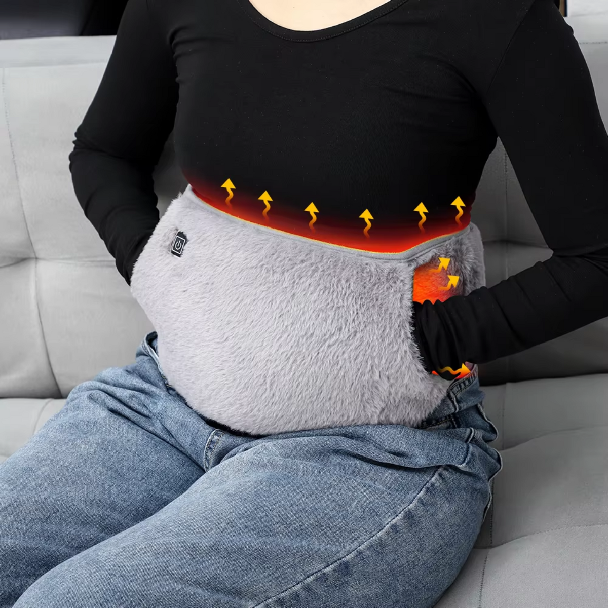 Heating Belt for Back and Abdomen Relief