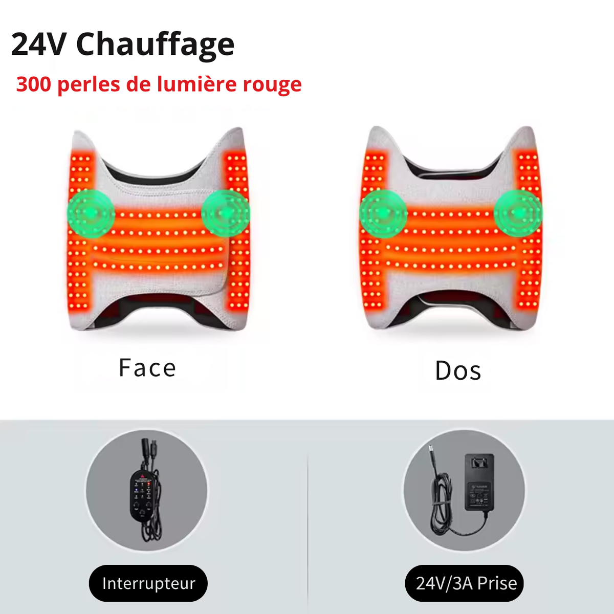 Heating Massage Belt – Electric Therapy with Warmth