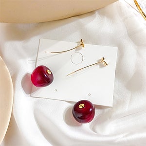 Cherry Delight Drop Earrings
