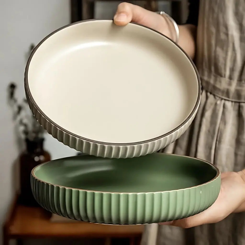 Retro Style Ceramic Dish