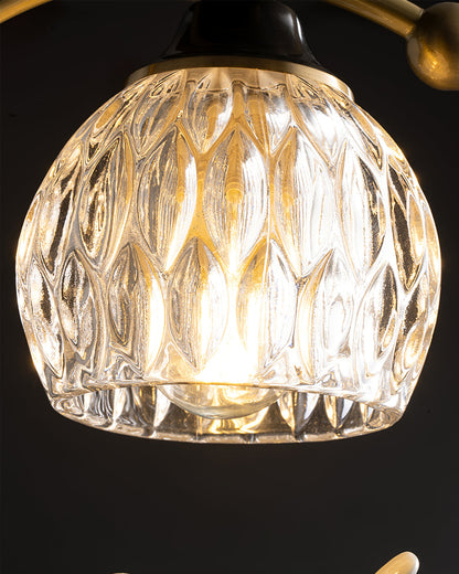 Ceiling Light Fixture with Bird Design