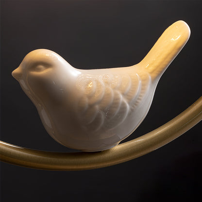 Ceiling Light Fixture with Bird Design