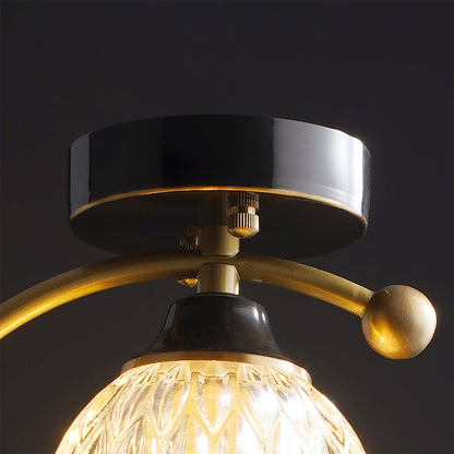 Ceiling Light Fixture with Bird Design