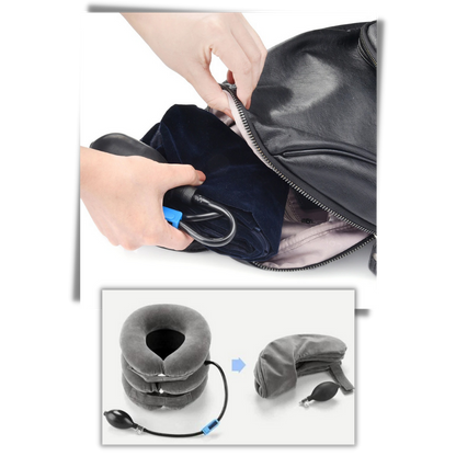Inflatable Collar for Cervical Neck Traction