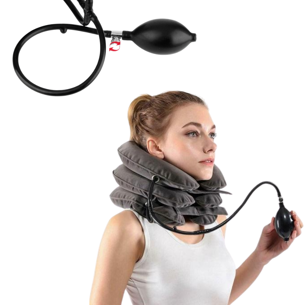 Inflatable Collar for Cervical Neck Traction