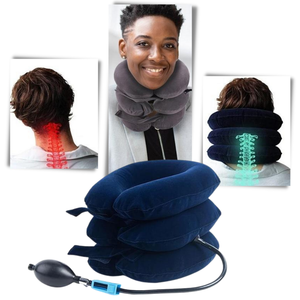 Inflatable Collar for Cervical Neck Traction