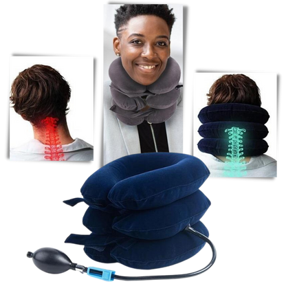 Inflatable Collar for Cervical Neck Traction