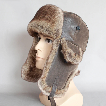 Cozy Winter Beanie with Ear Covers for Added Warmth