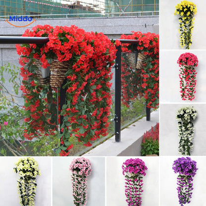 Silk Orchid Cascade Arrangement | Elegant Artificial Flowers for Any Occasion