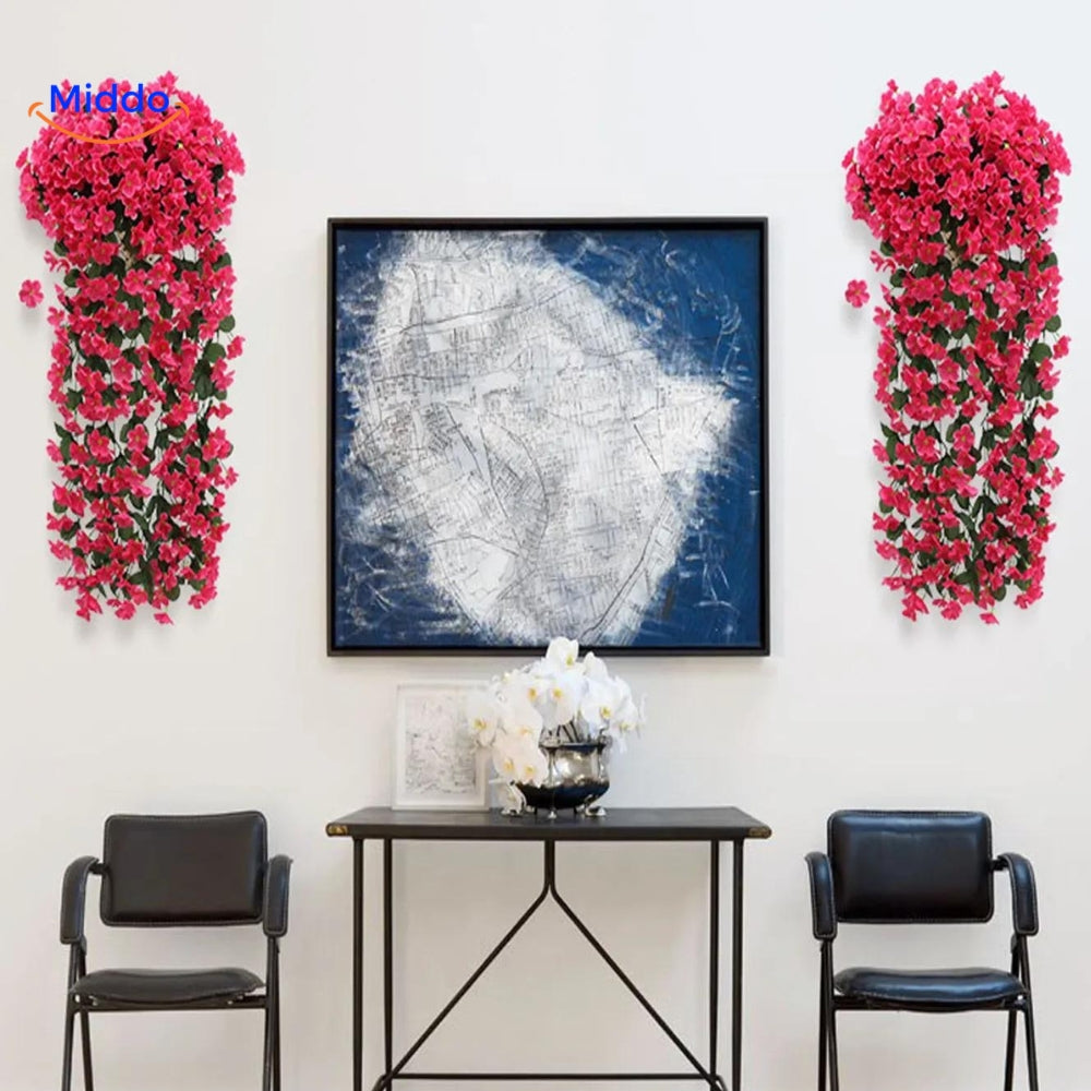 Silk Orchid Cascade Arrangement | Elegant Artificial Flowers for Any Occasion