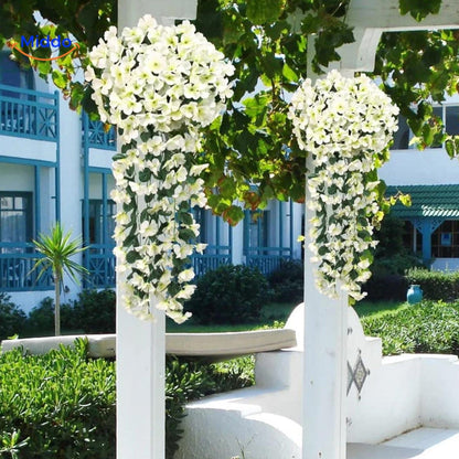 Silk Orchid Cascade Arrangement | Elegant Artificial Flowers for Any Occasion