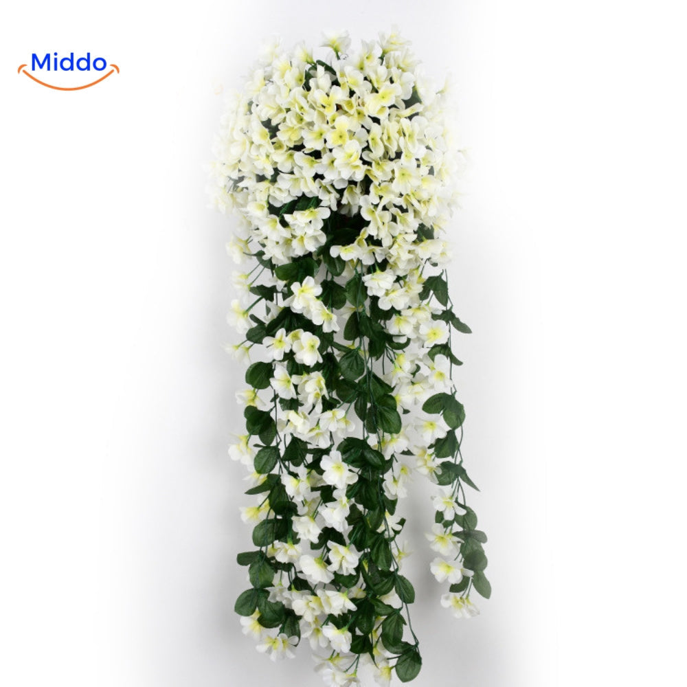 Silk Orchid Cascade Arrangement | Elegant Artificial Flowers for Any Occasion