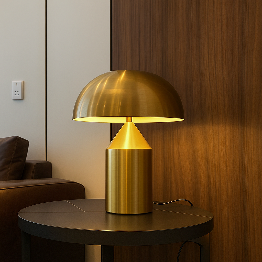 Artistic Metal Table Lamp – Contemporary Design for Stylish Illumination