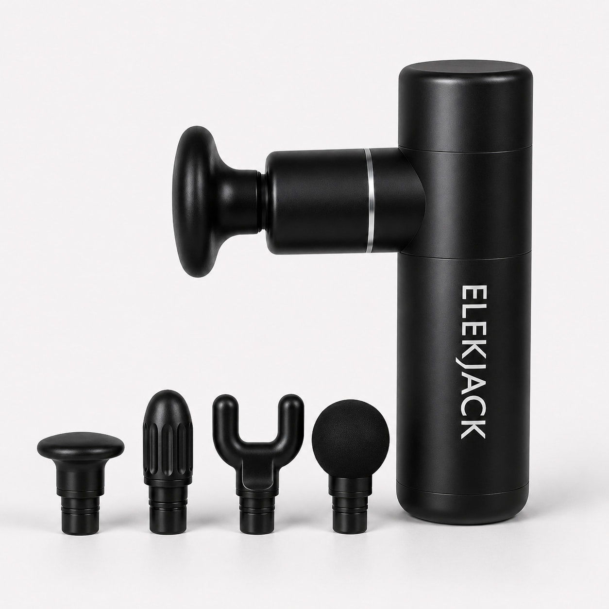 Compact Muscle Relief Gun with 4 Attachments & Intensity Settings