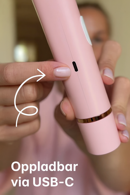 SmoothEase Compact Trimmer | Gentle Shaving for Sensitive Areas | IPX7 Waterproof, USB-C Rechargeable, 60-Minute Runtime
