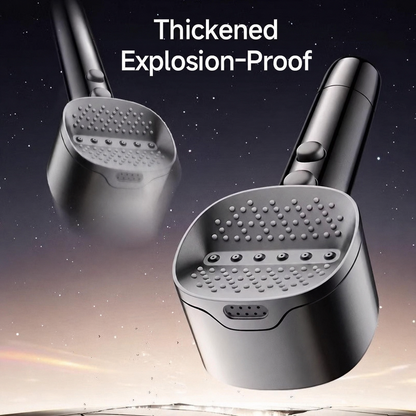 High-Pressure Shower System with AQUAPULSE Technology