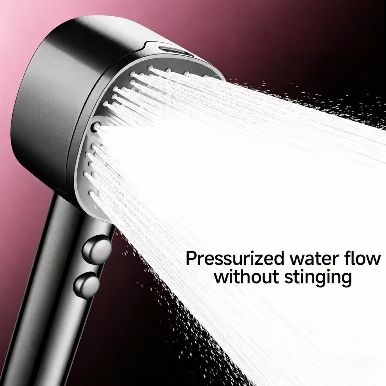 High-Pressure Shower System with AQUAPULSE Technology