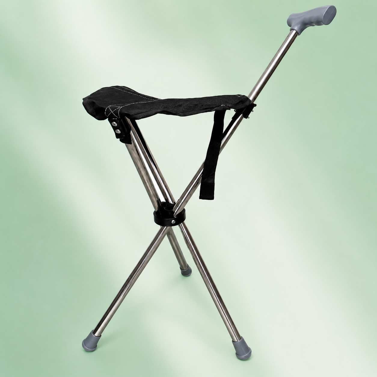 Walking Cane with Foldable Seat – 2-in-1 Design