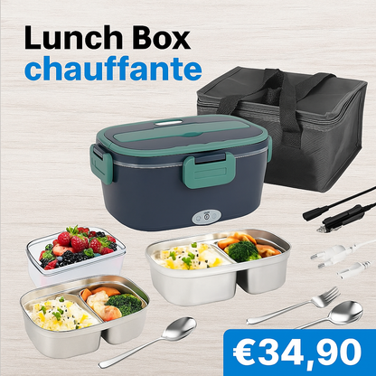 Lunch Box with Thermos for Heating Meals