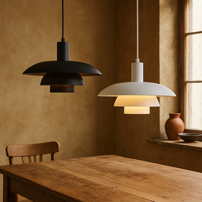 Scandinavian Minimalist Ceiling Lamp – Danish Pendant Light Design