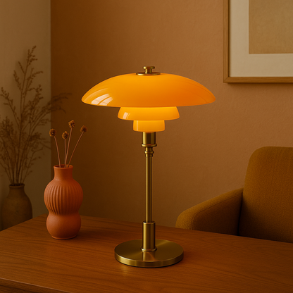 Minimalist Nordic Bedside Lamp – Scandinavian Style Table Light