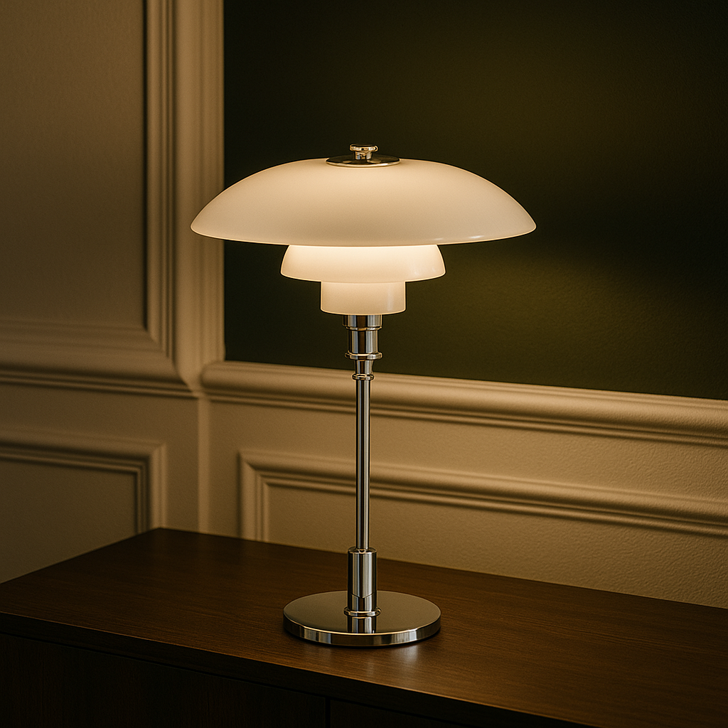 Scandinavian Style Bedside Lamp – Minimalist Desk Lighting Solution