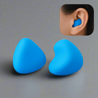 Hypoallergenic Sleep Earplugs for Noise Reduction, Soft Silicone