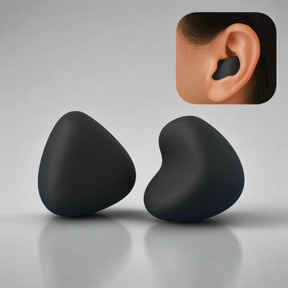 Hypoallergenic Sleep Earplugs for Noise Reduction, Soft Silicone