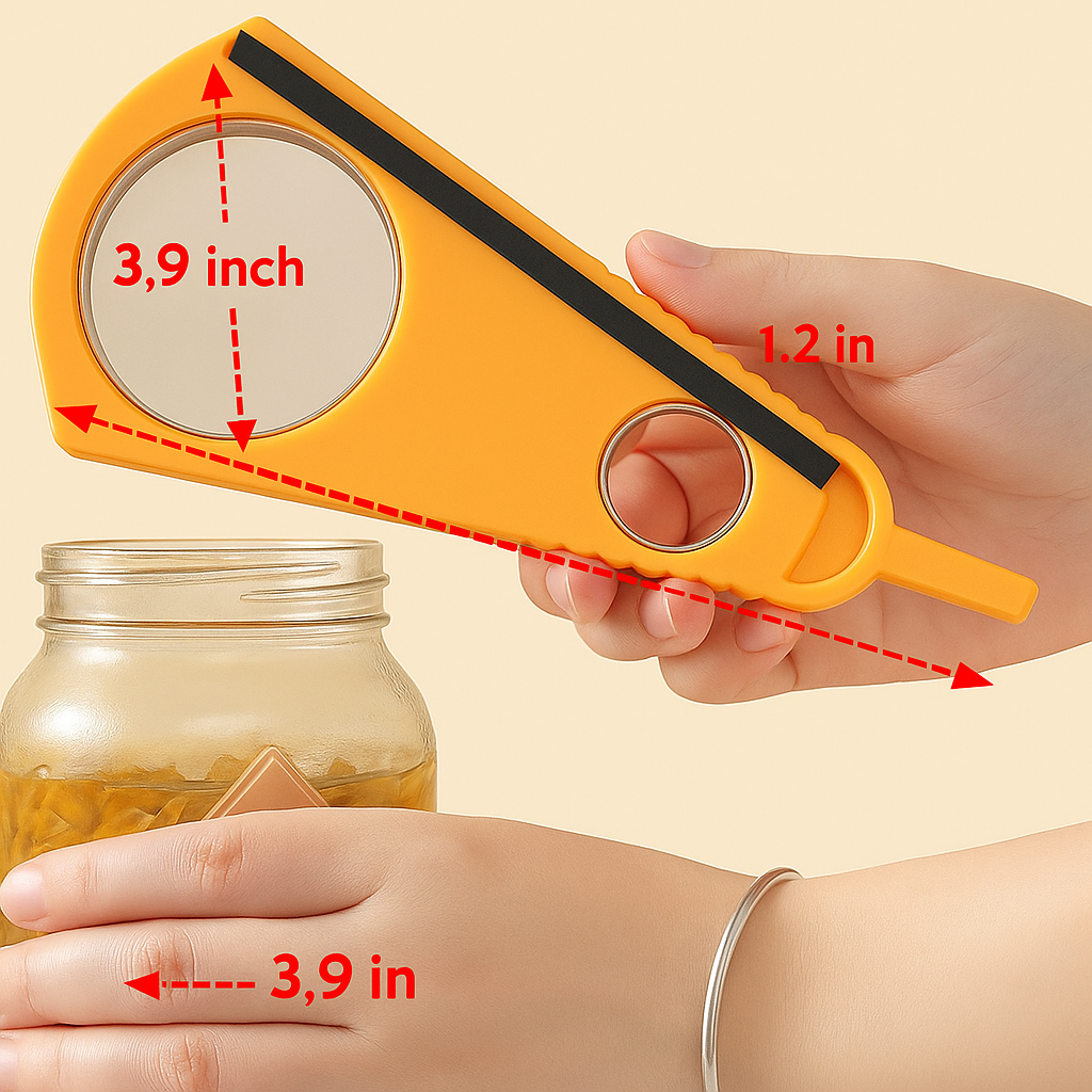 Comfortable Grip Bottle Opener for Easy Use