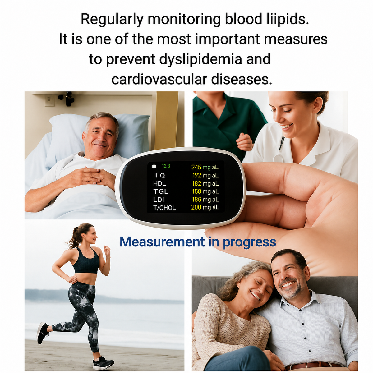 EasyTouch Glucose Checker – Compact Digital Monitor