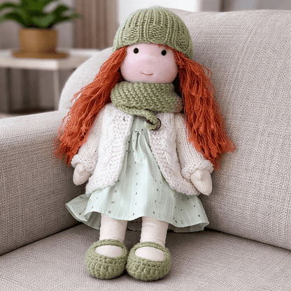 Handcrafted Waldorf Inspired Doll for Creative Play