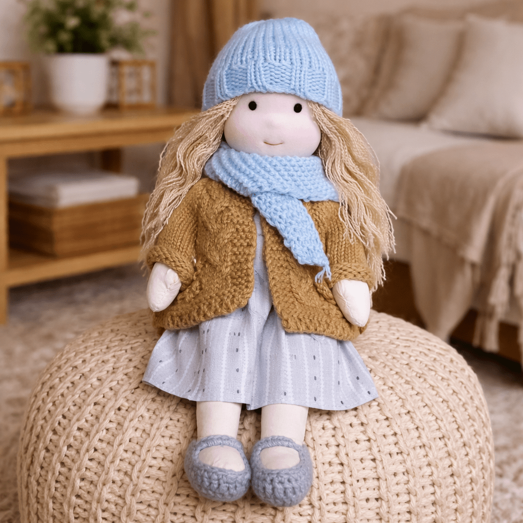 Handcrafted Waldorf Inspired Doll for Creative Play