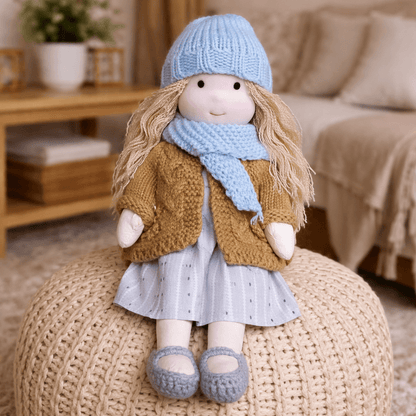 Handcrafted Waldorf Inspired Doll for Creative Play