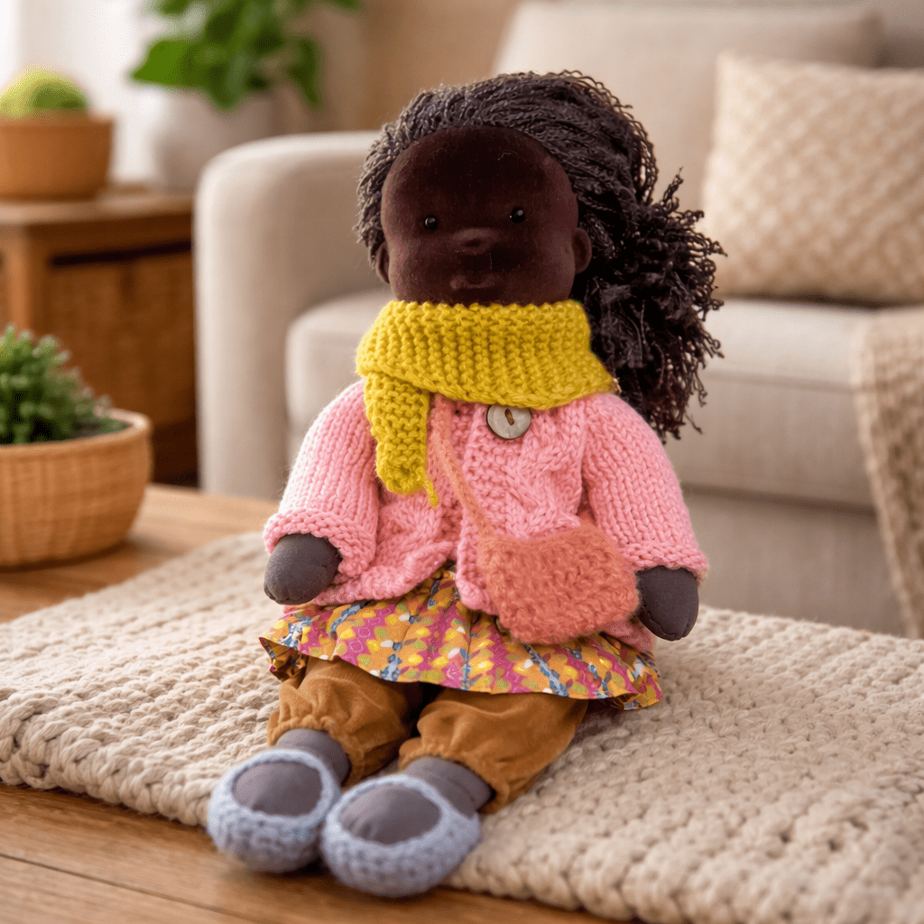 Handcrafted Waldorf Inspired Doll for Creative Play