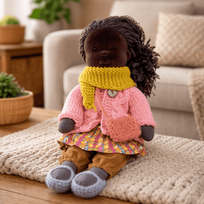 Handcrafted Waldorf Inspired Doll for Creative Play