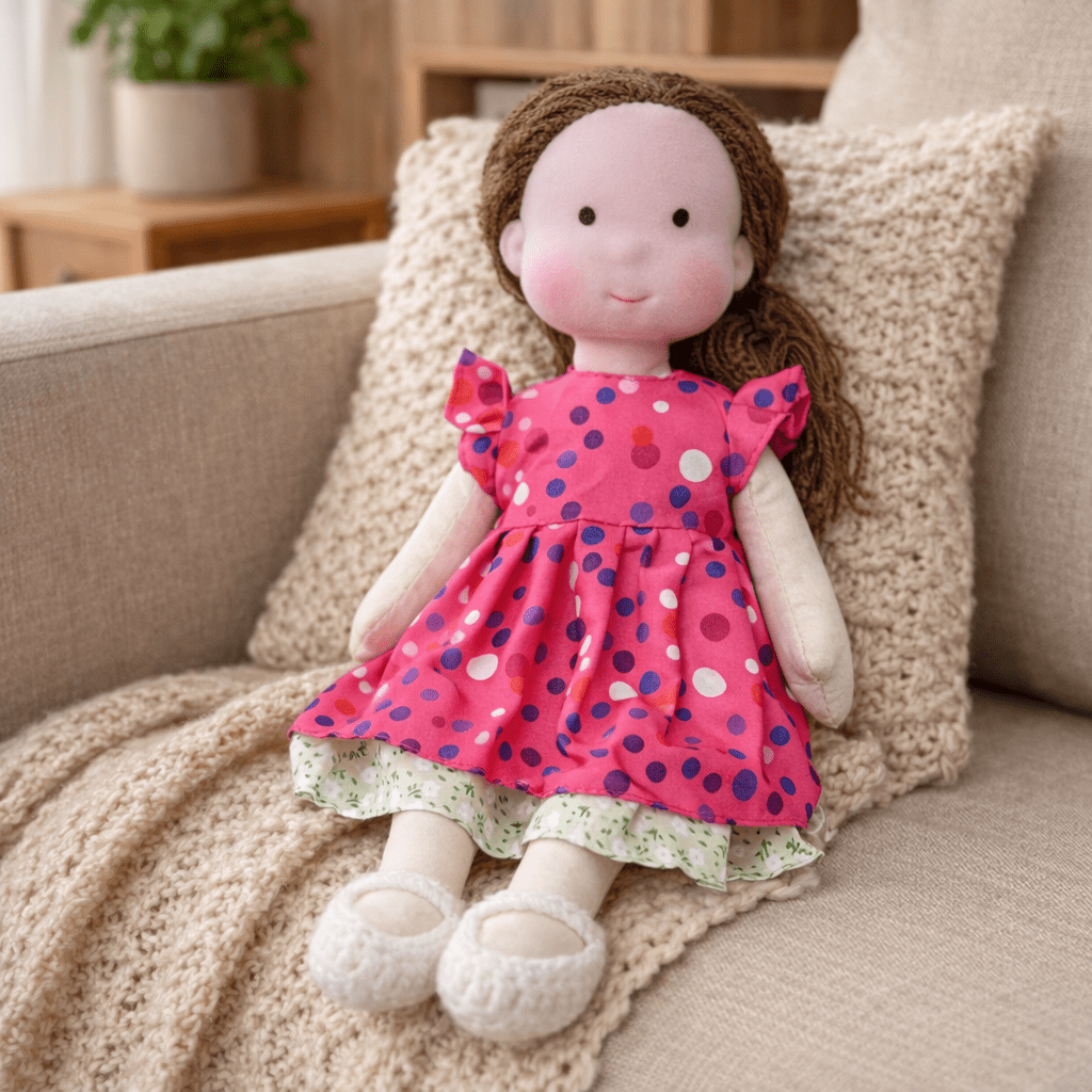 Handcrafted Waldorf Inspired Doll for Creative Play
