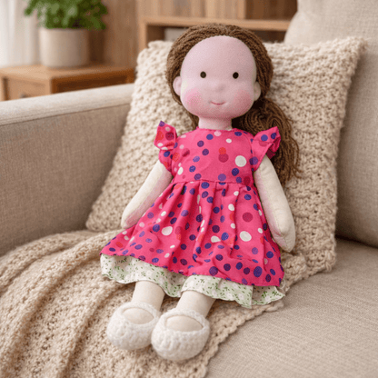 Handcrafted Waldorf Inspired Doll for Creative Play