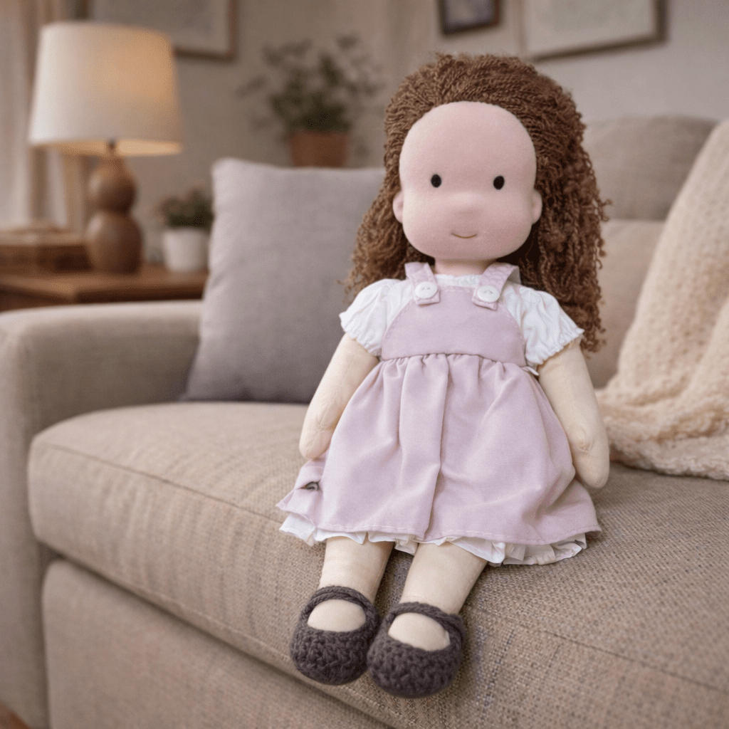 Handcrafted Waldorf Inspired Doll for Creative Play
