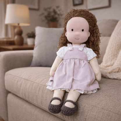 Handcrafted Waldorf Inspired Doll for Creative Play