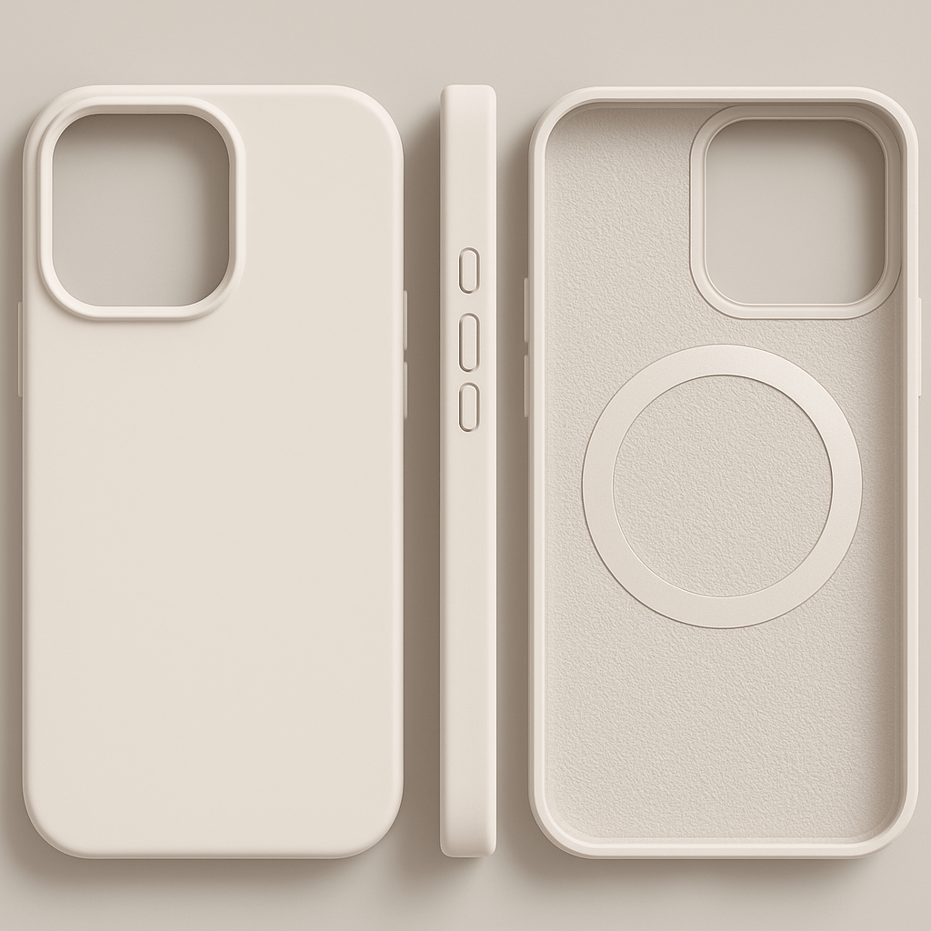 Soft Touch Shockproof Case for iPhone with MagSafe Compatibility