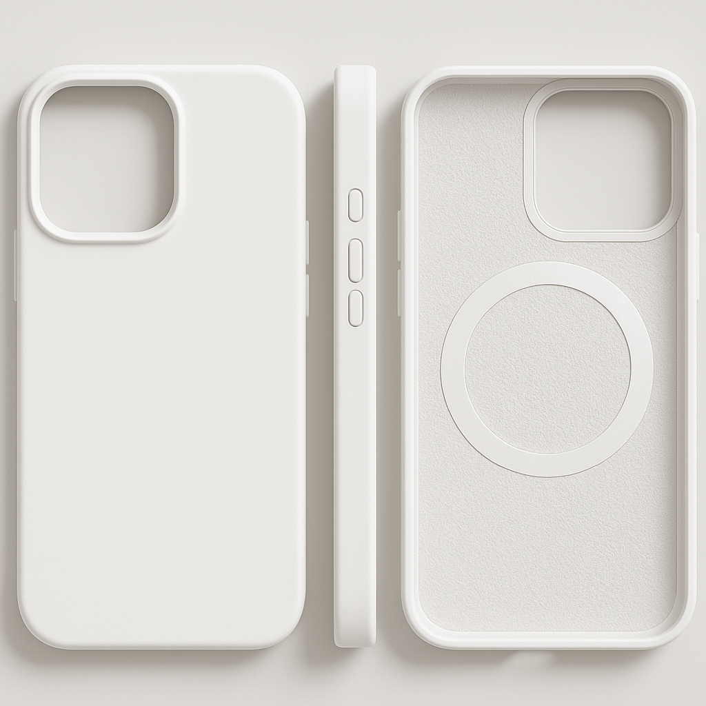 Soft Touch Shockproof Case for iPhone with MagSafe Compatibility