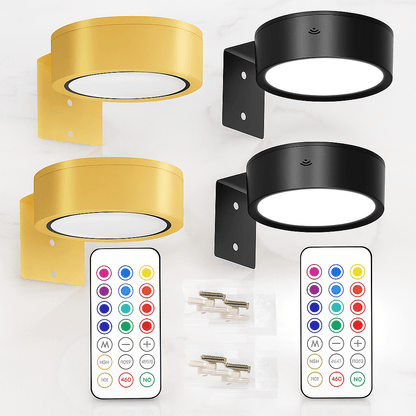 Versatile Magnetic Wall Lamp for Artistic Illumination