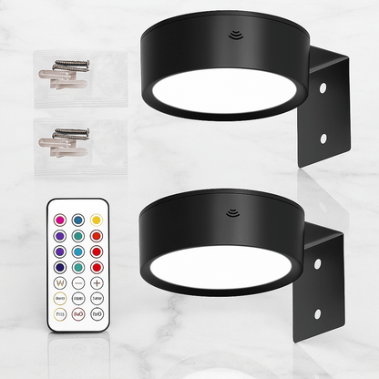 Versatile Magnetic Wall Lamp for Artistic Illumination
